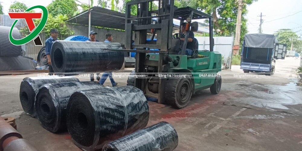 Giao Băng Tải Gân V Heesung