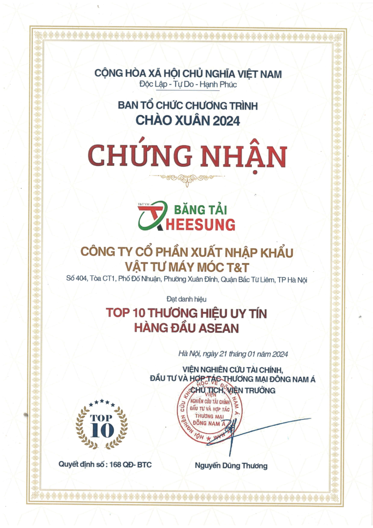 1. Chứng Nhận 2024