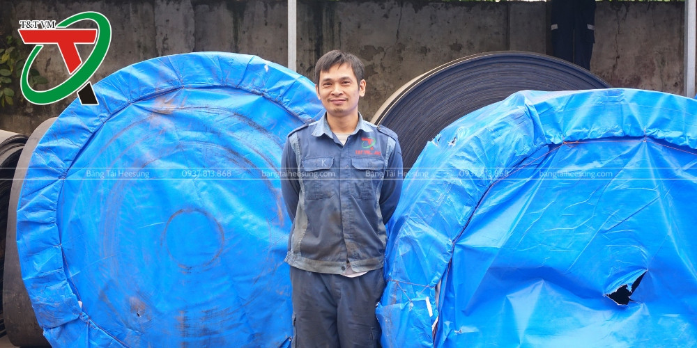 Băng Tải Cao Su Ngành Giấy