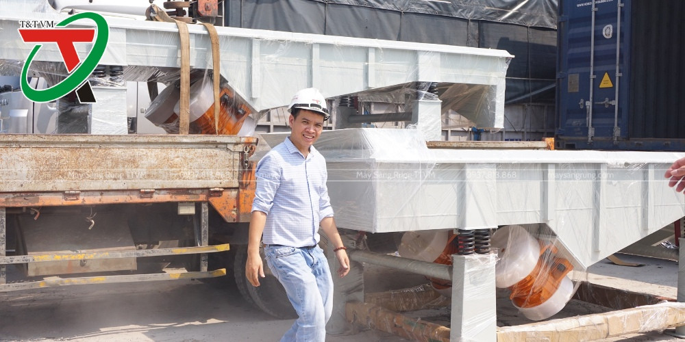 Máy Sàng Rung Hình Chữ Nhật
