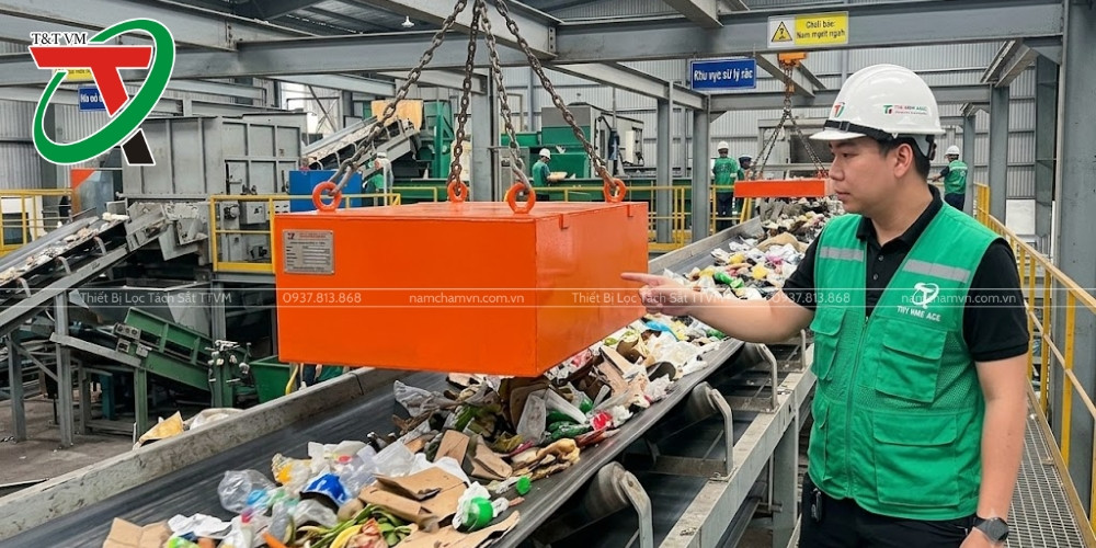 Lắp đặt Nam Châm Phẳng