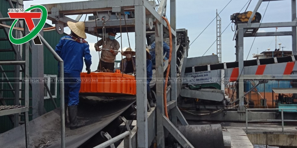 Nam Châm điện Lọc Sắt Ngành Than