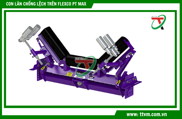 Con lăn chống lệch trên Flexco PT Max